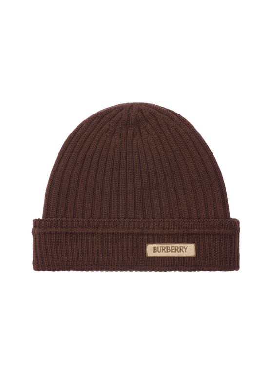 Logo Patch Wool Beanie, , hi-res