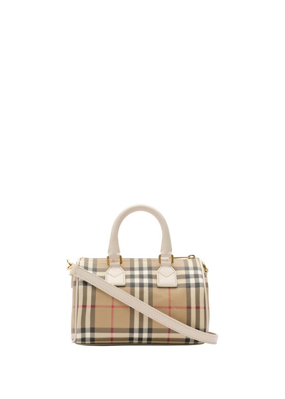 Mini Check Bowling Bag, , hi-res