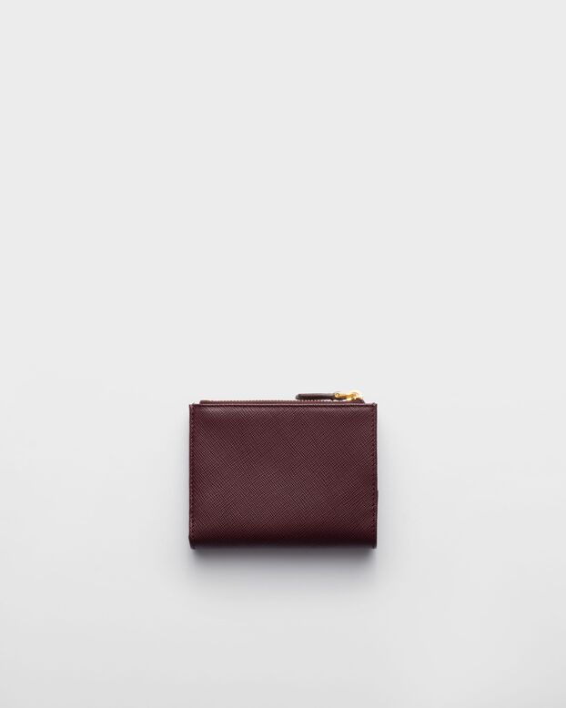 Small Saffiano leather wallet, , hi-res