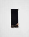 Double cashmere scarf