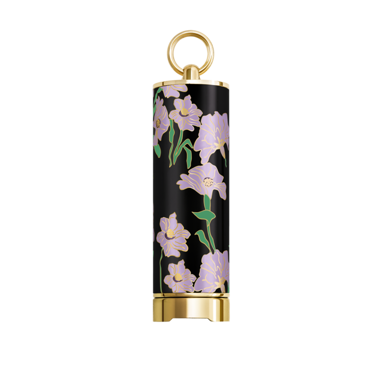 The Lipstick Cap - Purple Flower, , hi-res