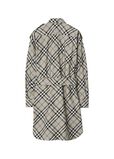 Check Cotton Shirt Dress, , hi-res