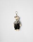 Teddy keychain charm