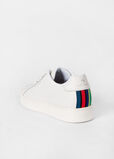 White Leather &#39;Rex&#39; Trainers, , hi-res