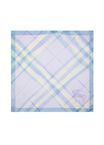 Watercolour Check Silk Scarf