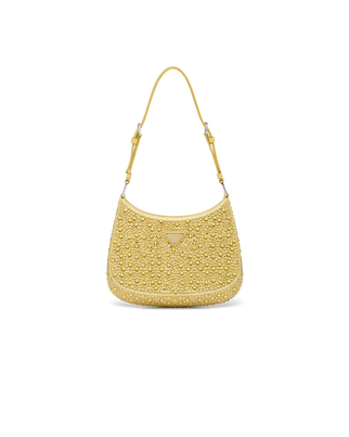 Prada Cleo satin bag with crystals, , hi-res