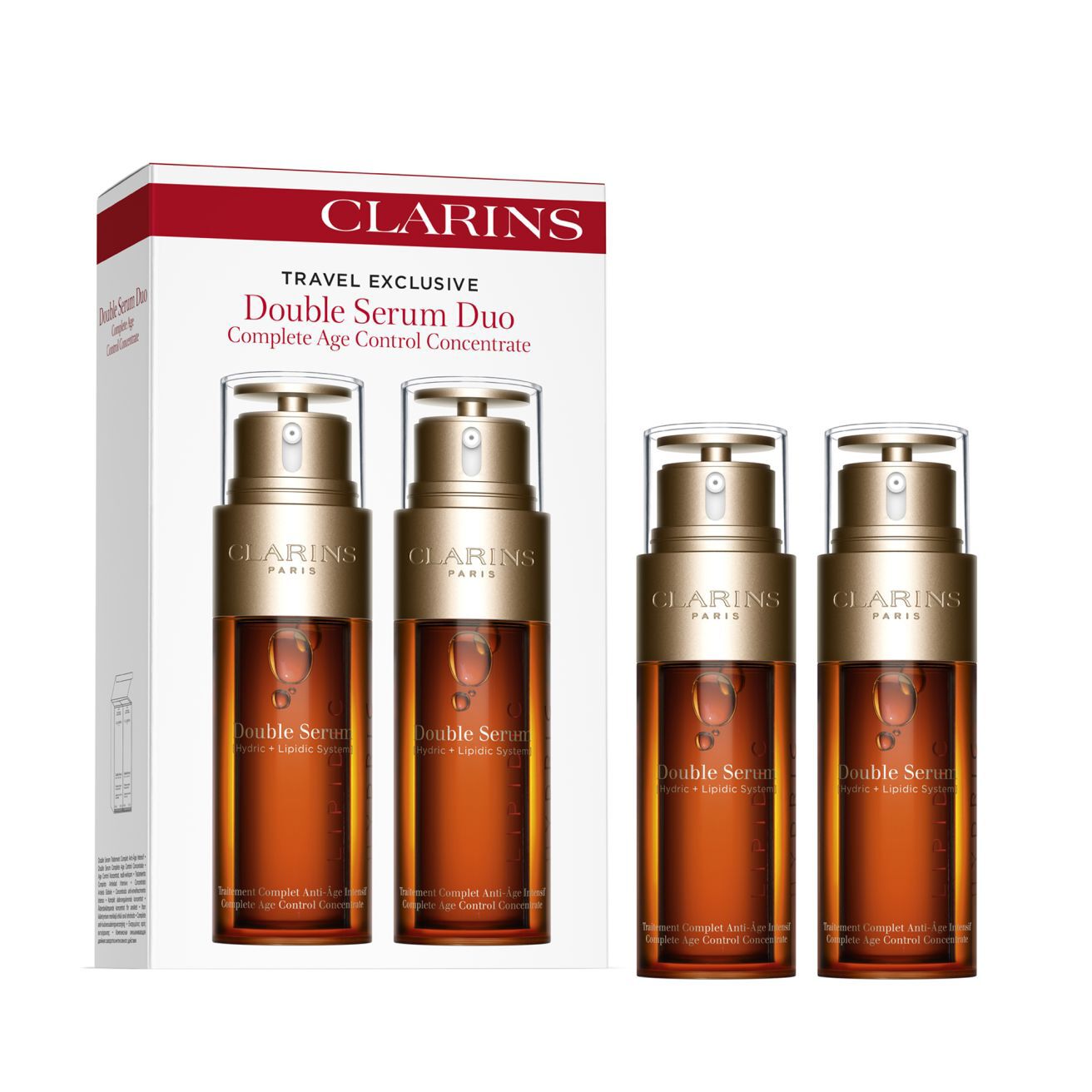 Clarins Double Serum Duo Set Travel Set | Heathrow Reserve & Collect