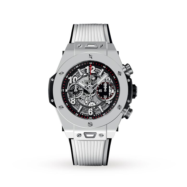 Big Bang Unico White Ceramic Automatic Chronograph 42mm, , hi-res