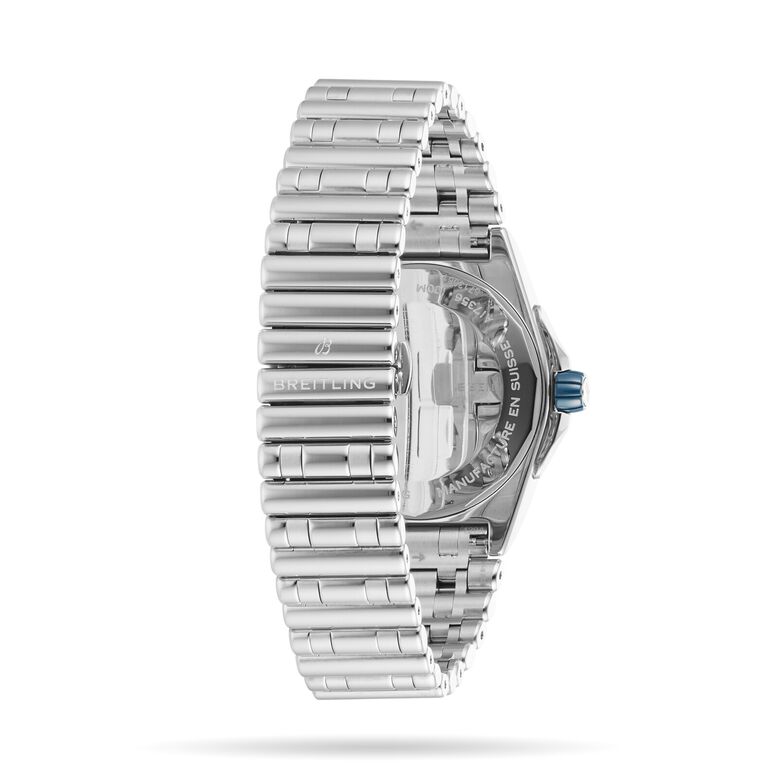 Super Chronomat Automatic 38 Blue Stainless Steel Bracelet Watch, , hi-res