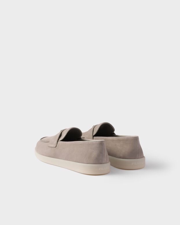 Suede loafers, , hi-res