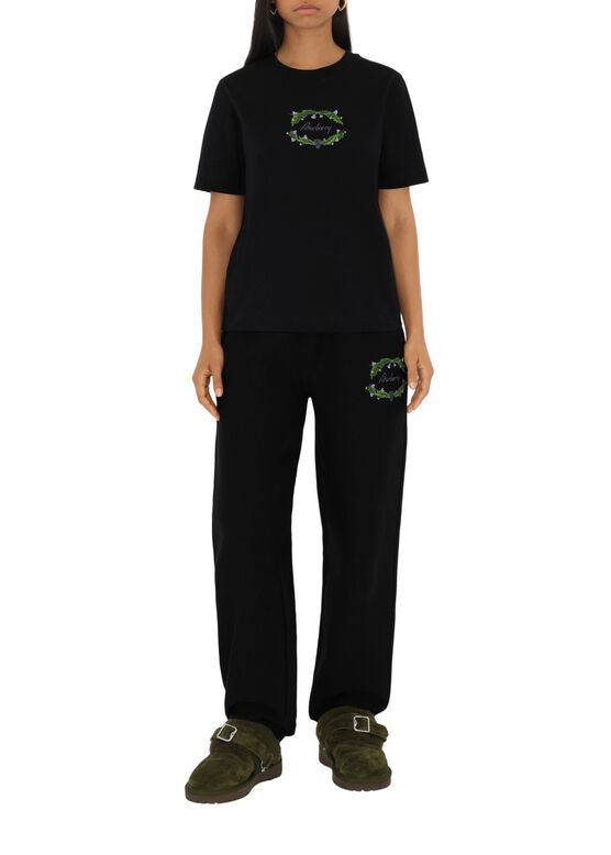 Thistle Logo Cotton Blend Jogging Pants, , hi-res