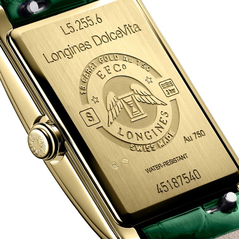 DolceVita 20.5mm X 32mm Ladies Watch Green, , hi-res