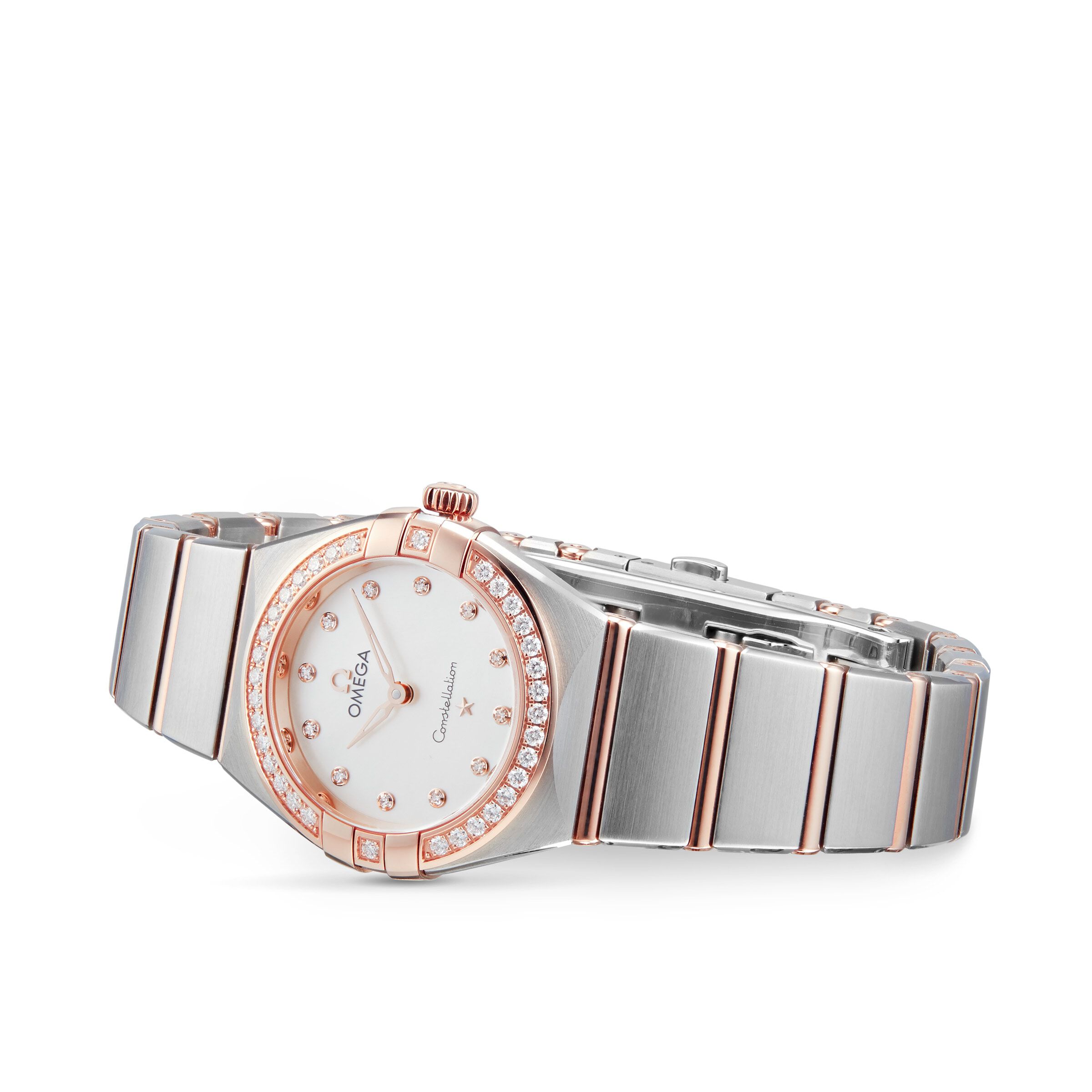 Omega constellation manhattan diamond ladies watch deals