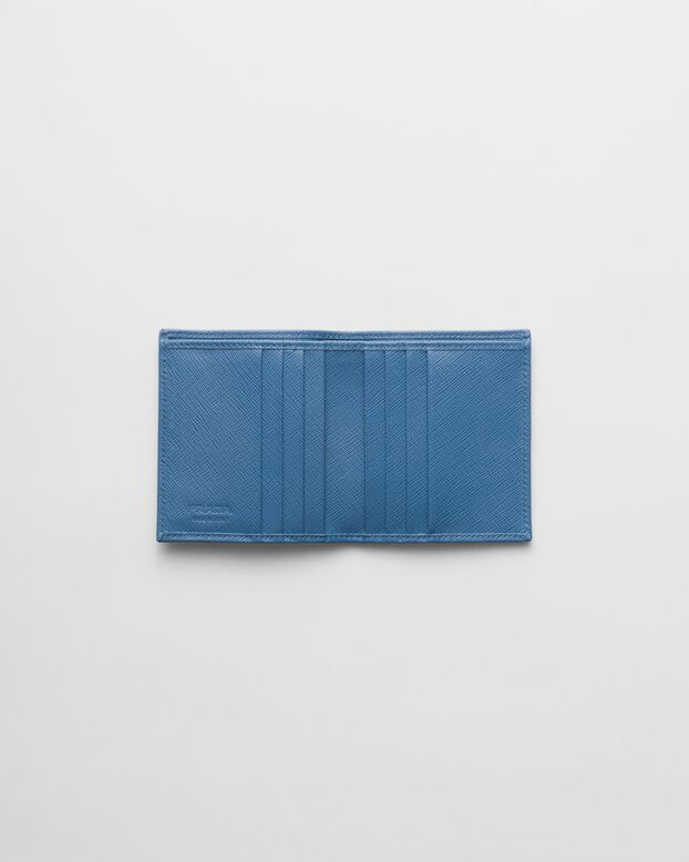 Saffiano leather wallet, , hi-res