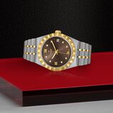 Royal S&amp;G 34mm Steel Case Diamond-Set Chocolate Dial, , hi-res
