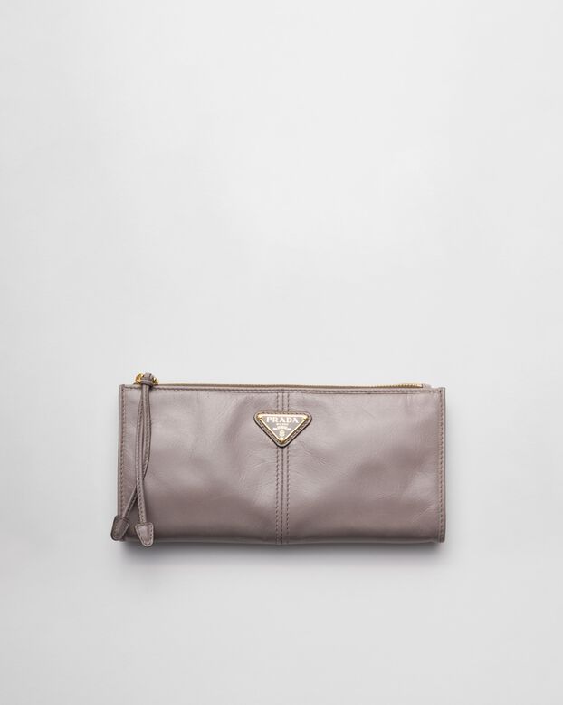 Leather pouch, , hi-res