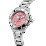 Aquaracer Professional 200 Solargraph 34mm Ladies Watch Pink, , hi-res