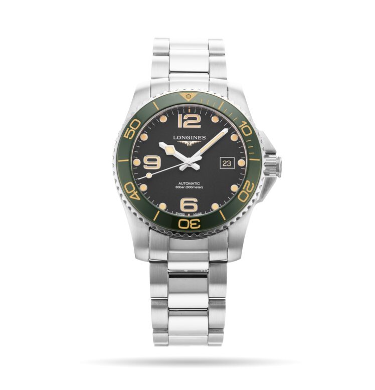 HydroConquest 41mm Mens Watch - Watches of Switzerland Exclusive - Free Additional Strap, , hi-res