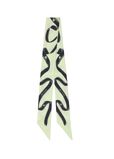Skinny Ribbon Silk Scarf, , hi-res