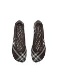 Check Knit Baby Ballerinas, , hi-res