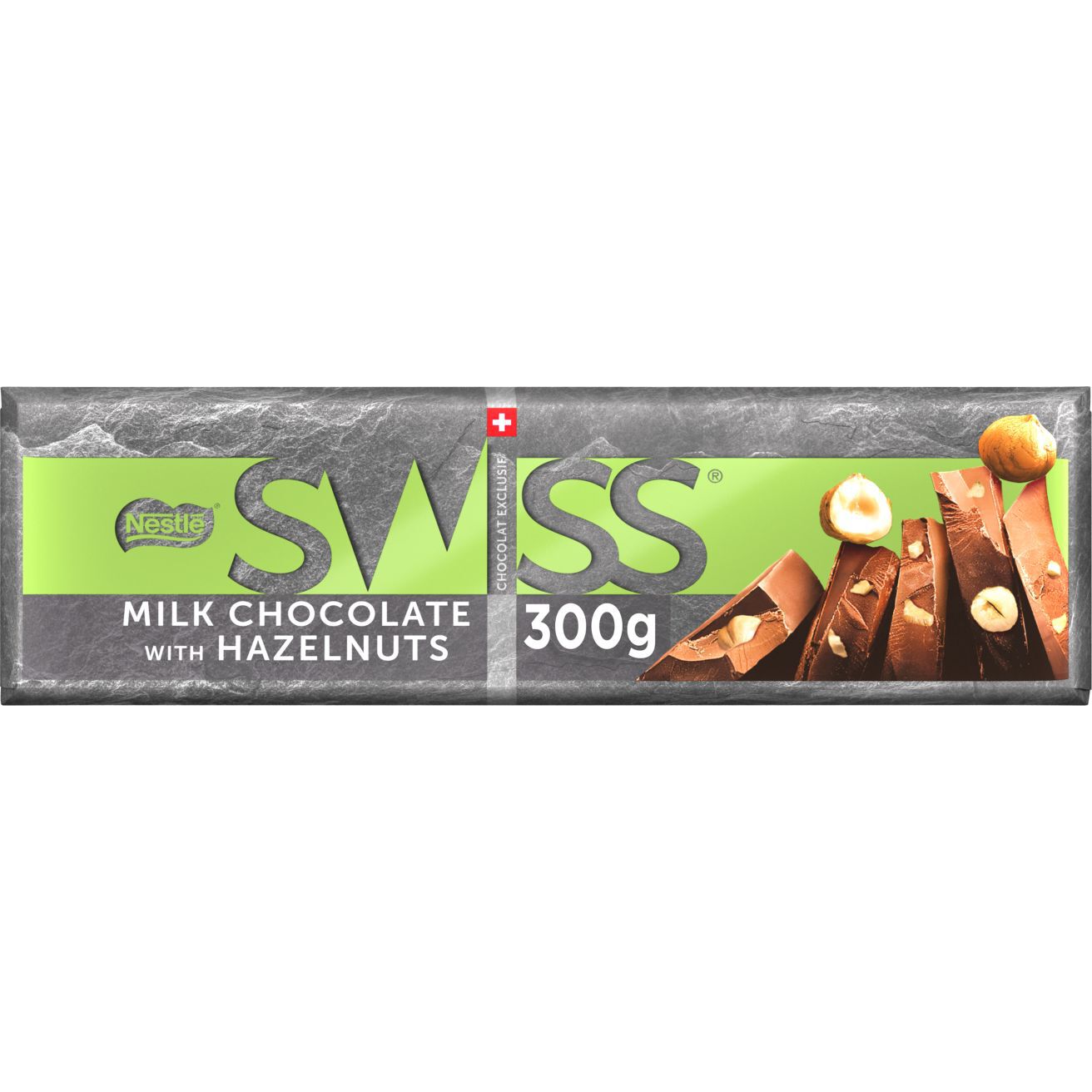 Nestlé Swiss Milk Chocolate with Hazelnuts Tablet Confectionery | Heathrow  Boutique