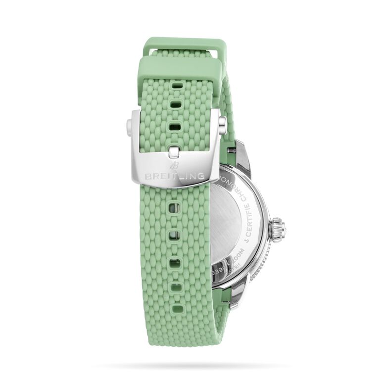 Superocean Heritage Automatic 36mm Unisex Watch Green Rubber, , hi-res