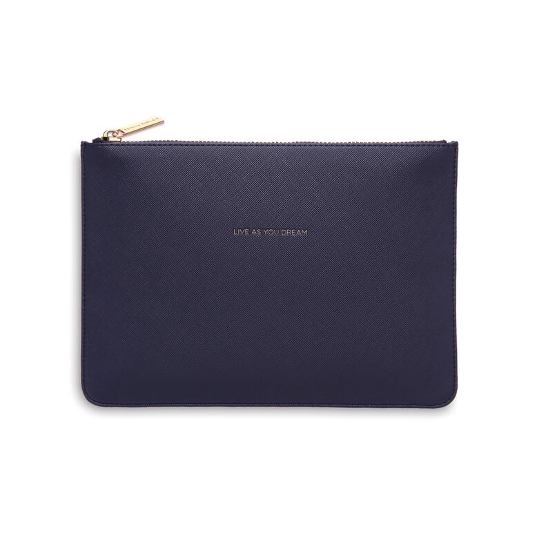 Medium Pouch Navy - Navy, , hi-res