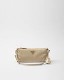 Re-Edition 2002 Re-Nylon and brushed leather shoulder bag, , hi-res