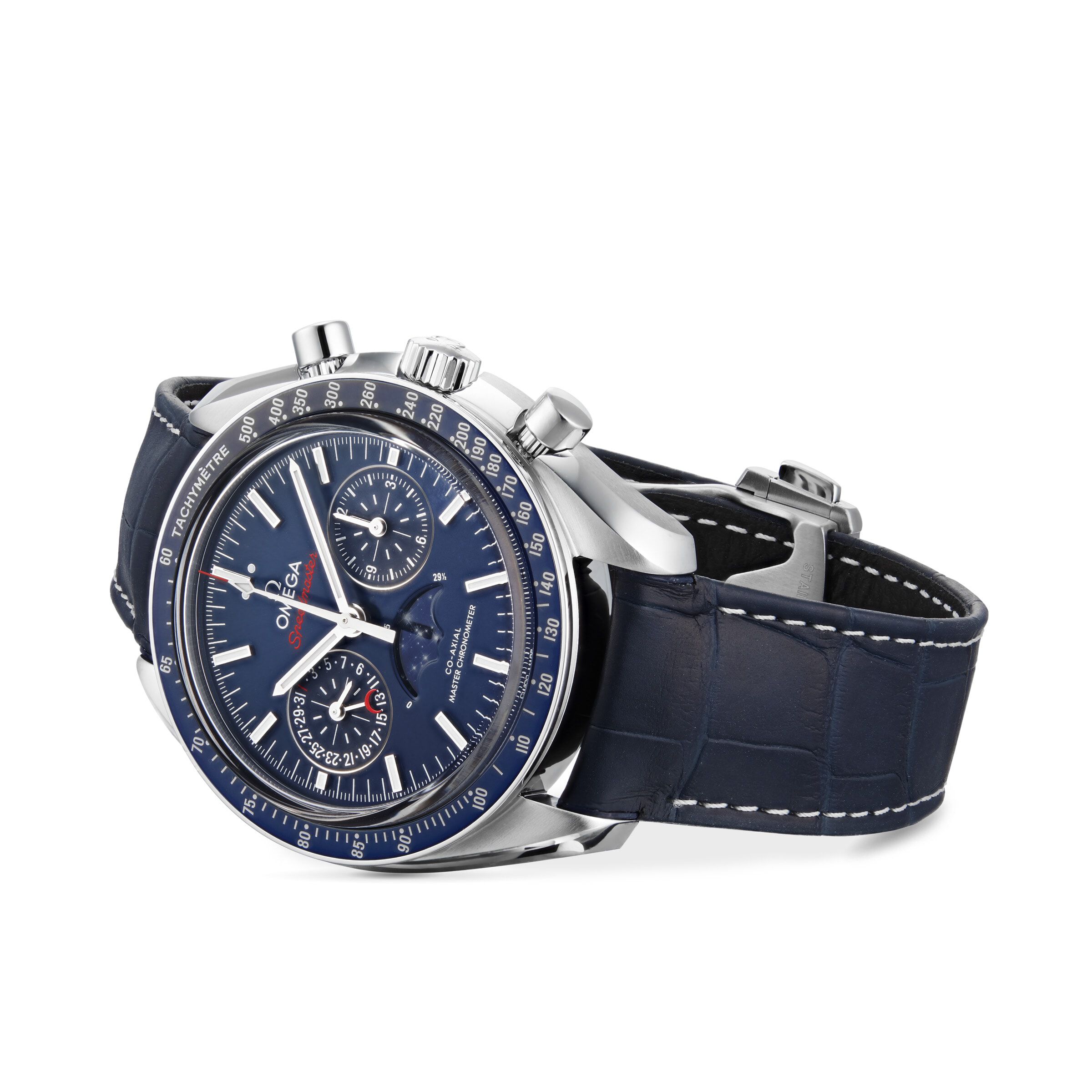 Omega Speedmaster Moonphase Co Axial Master Chronometer