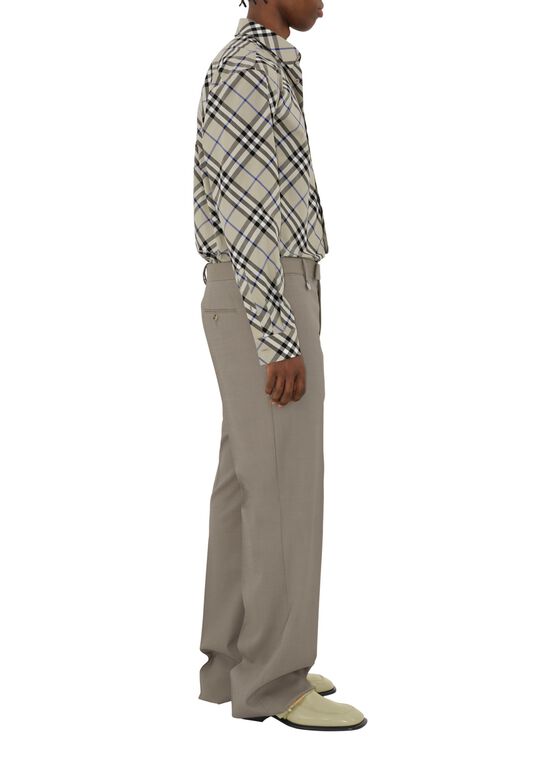 Regular Fit Check Cotton Shirt, , hi-res