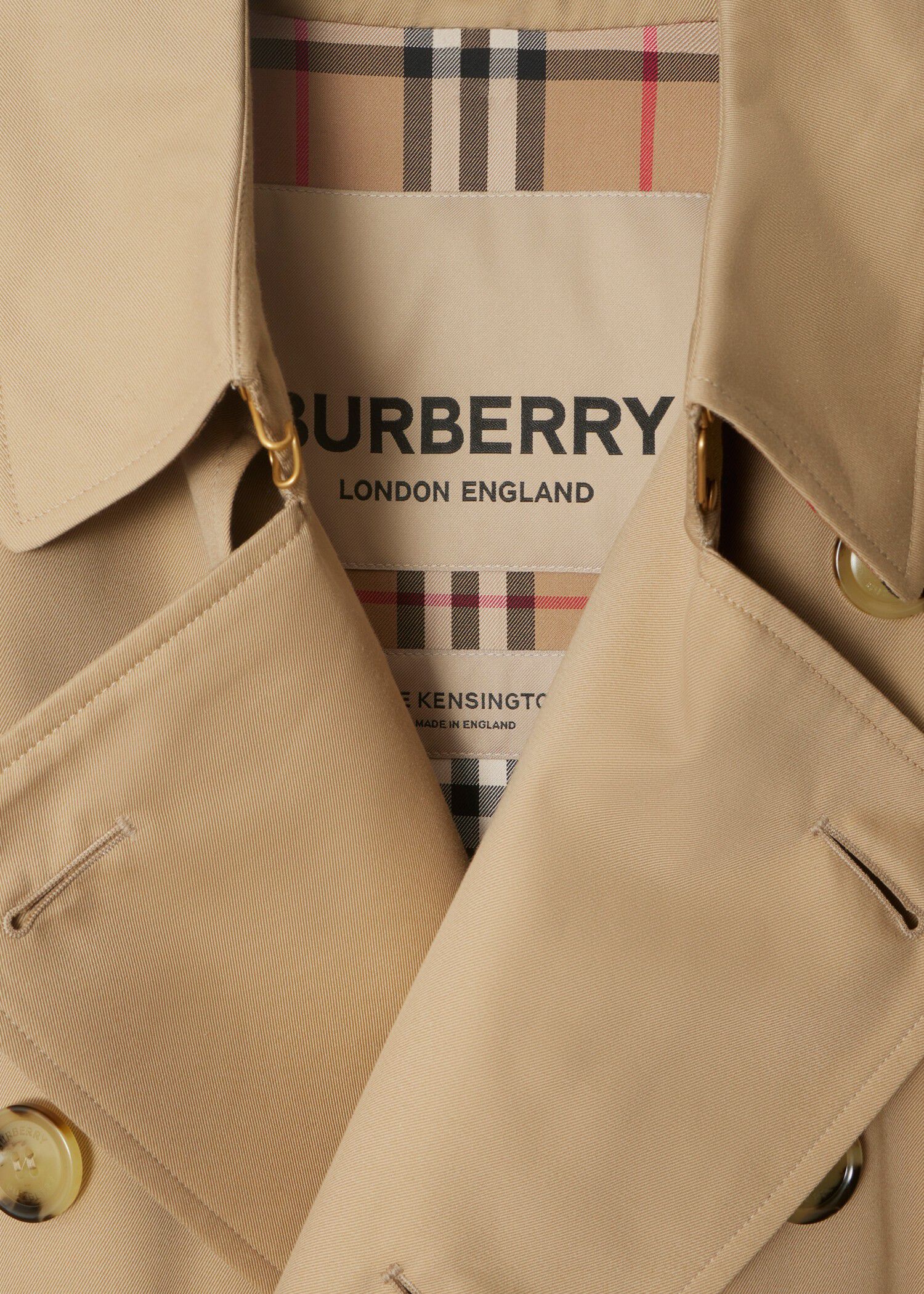 Burberry Mid-length Kensington Heritage Trench Coat Coats