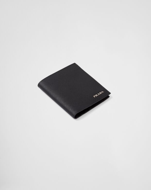 Saffiano leather wallet, , hi-res