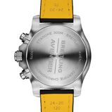 Super Avenger Chronograph 48 Stainless Steel Leather Strap Watch, , hi-res