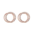 Duo Crystal Link Earring 