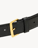 CEINTURE BOUCLE CARREE PLATE, , hi-res