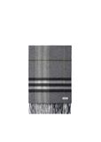 Reversible Contrast Check Cashmere Scarf, , hi-res
