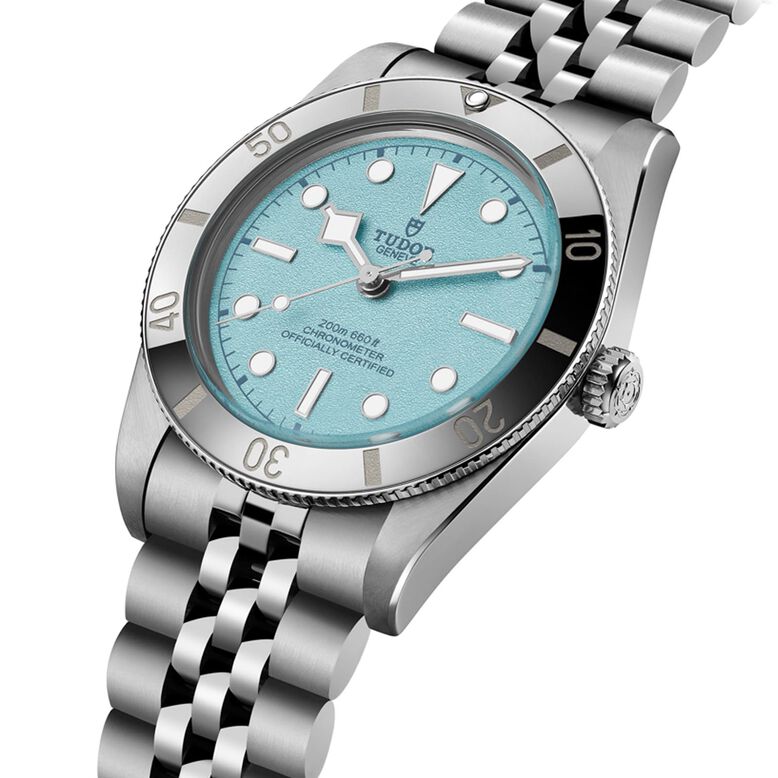 Black Bay 54 Manufacture Calibre MT5400 37mm Steel Case Blue Dial, , hi-res