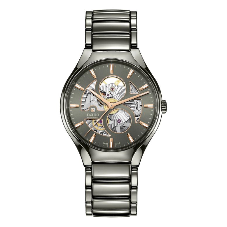 True Round Automatic Open Heart 40mm Mens Watch, , hi-res