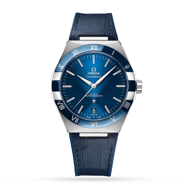 Constellation Co-Axial Master Chronometer 41mm Mens Watch Blue, , hi-res