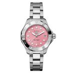 Aquaracer Professional 200 Solargraph 34mm Ladies Watch Pink
