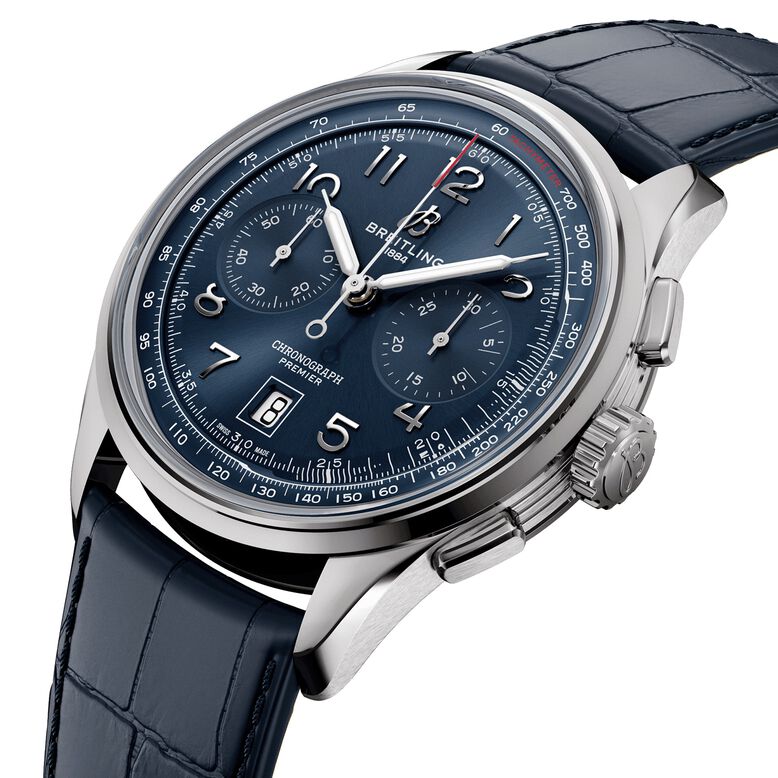 Premier B01 Chronograph 42 Stainless Steel Watch, , hi-res