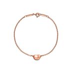 Elsa Peretti® Bean Design bracelet in 18k rose gold.