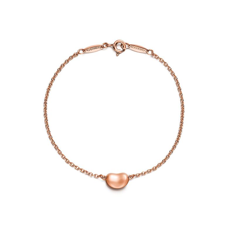 Elsa Peretti&reg; Bean Design bracelet in 18k rose gold., , hi-res