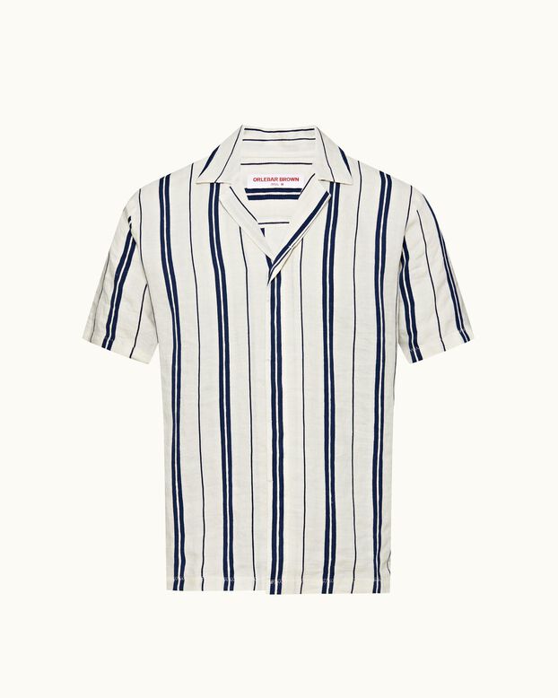 Maitan Ii Ribbon Stripe Azul Blue/Cashew, , hi-res