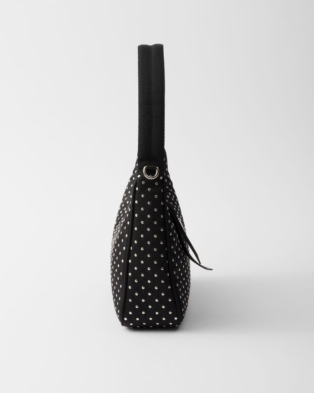 Prada Re-Edition Re-Nylon mini bag with studs, , hi-res