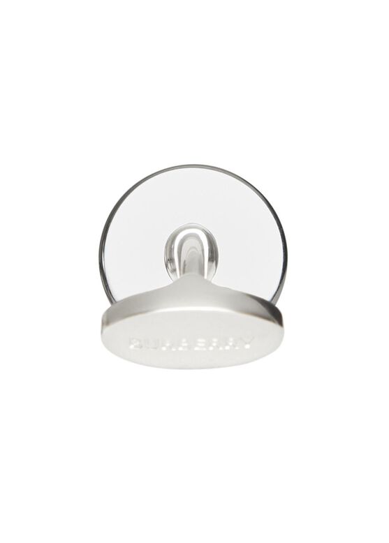 Logo Detail Palladium-plated Cufflinks, , hi-res