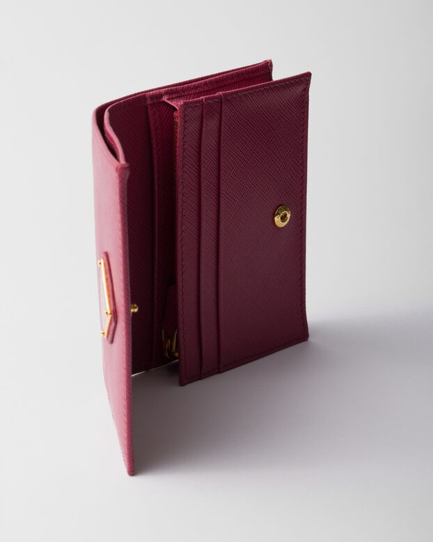 Small Saffiano Leather Wallet, , hi-res