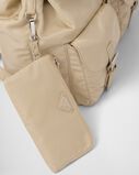 Re-Nylon medium backpack with pouch, , hi-res