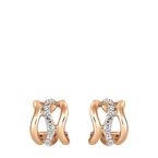 Bayswater Rose Gold Hoops Earrings