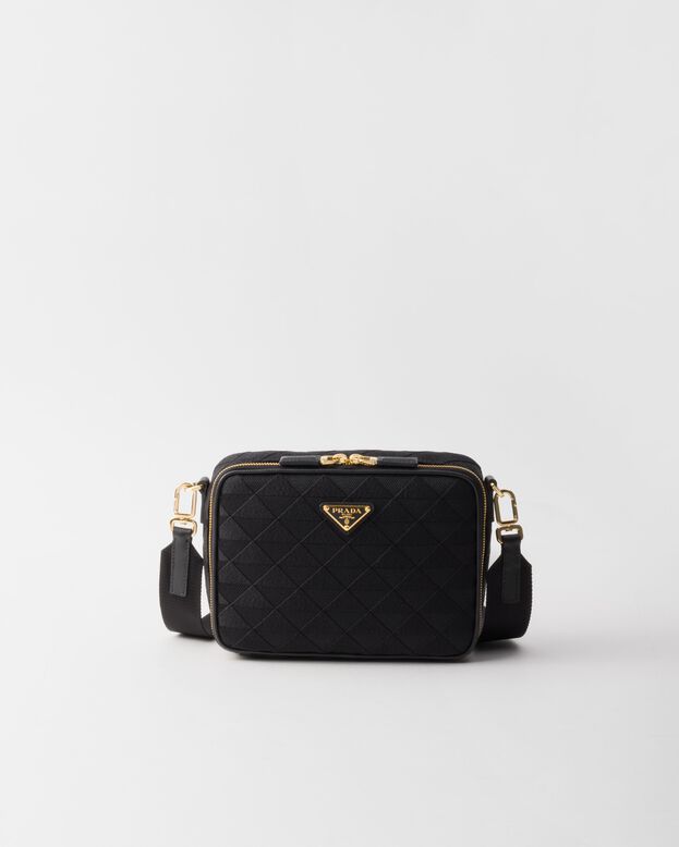 Prada Brique embroidered fabric bag, , hi-res